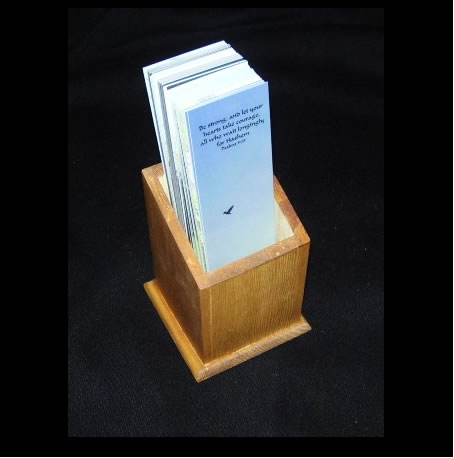 100 Bookmarks with Single Stand