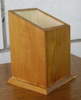 Walnut Bookmark Stand Walnut Bookmark Stand